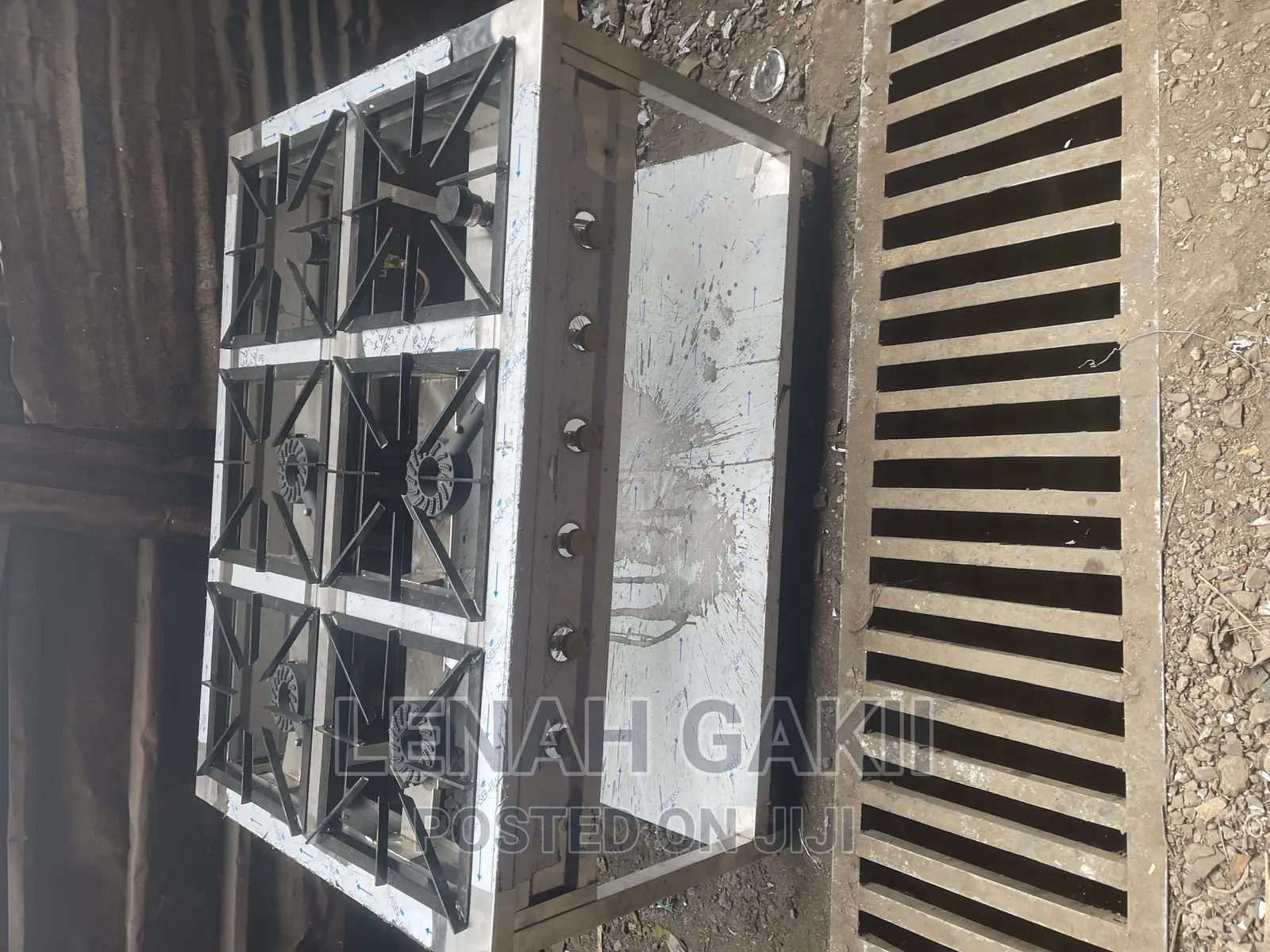 Stainless Steel Six Burner