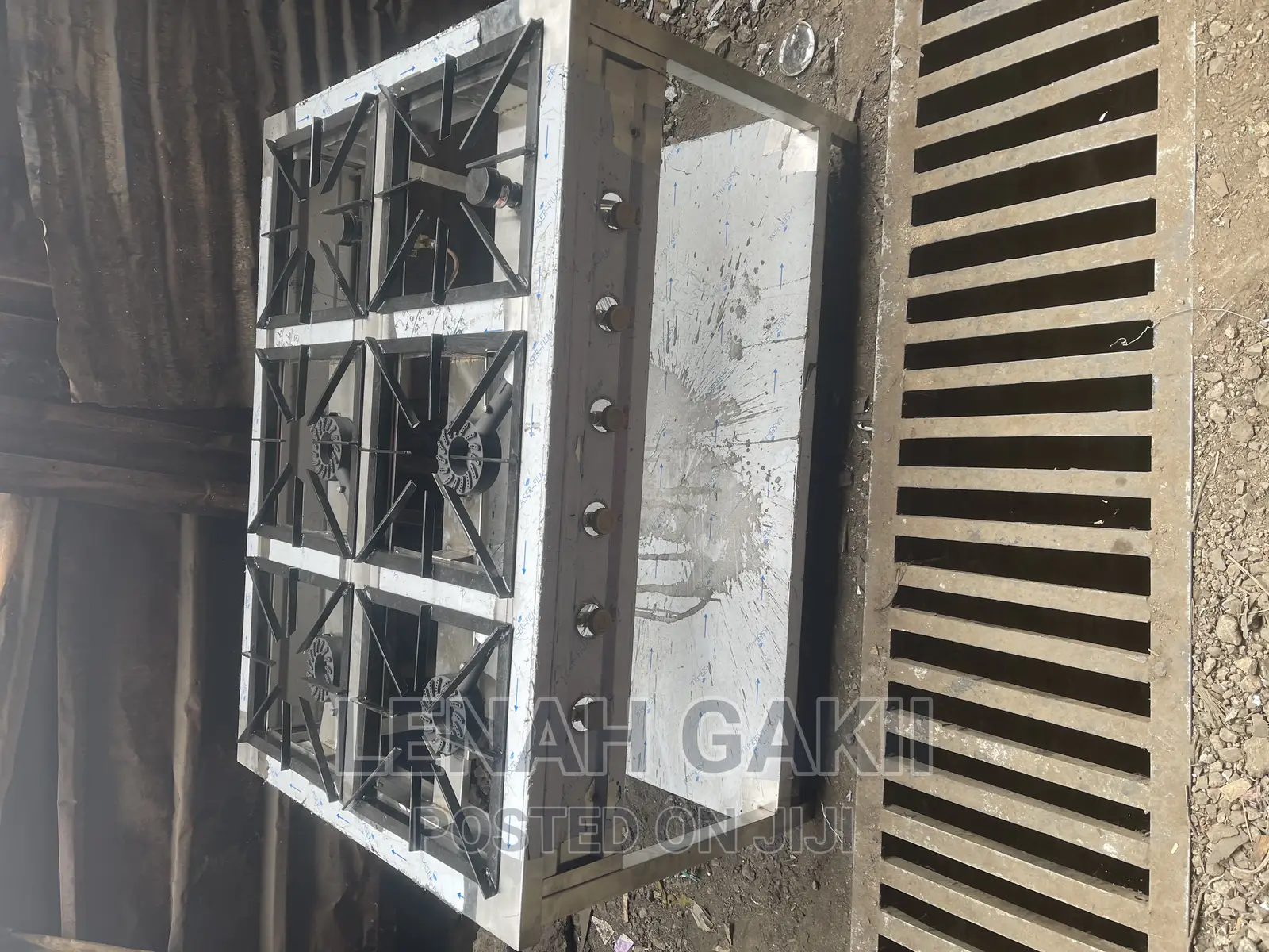 Stainless Steel Six Burner