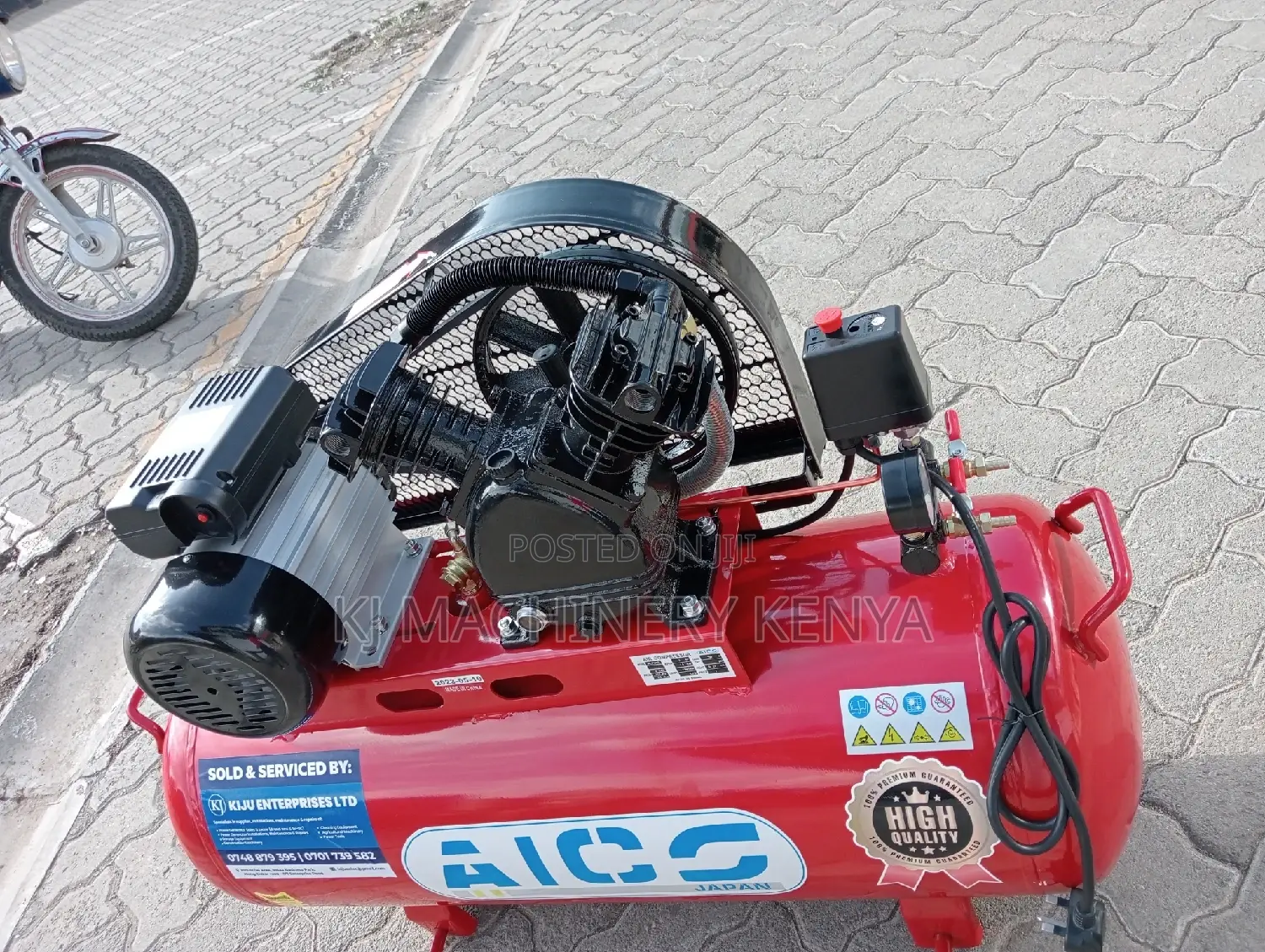 100litres AICO Compressor (Belt Driven)