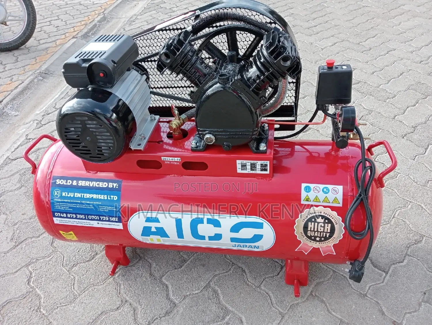 100litres AICO Compressor (Belt Driven)