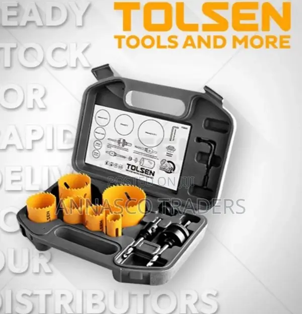 Tolsen Bi-Metal Hole Saw Set