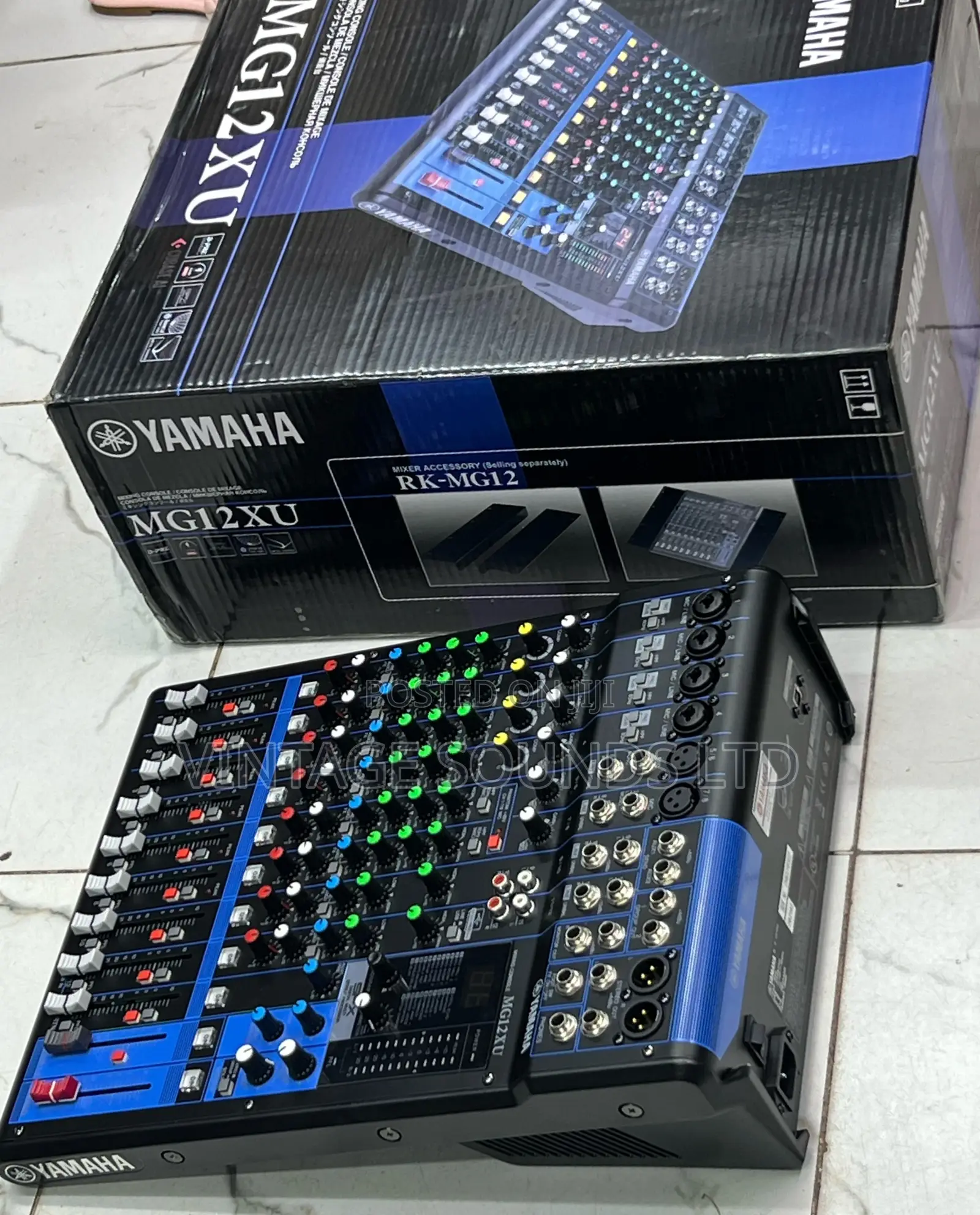 Yamaha Mg12xu 12 Input 4 Bus Mixer With Effects Midi Usb