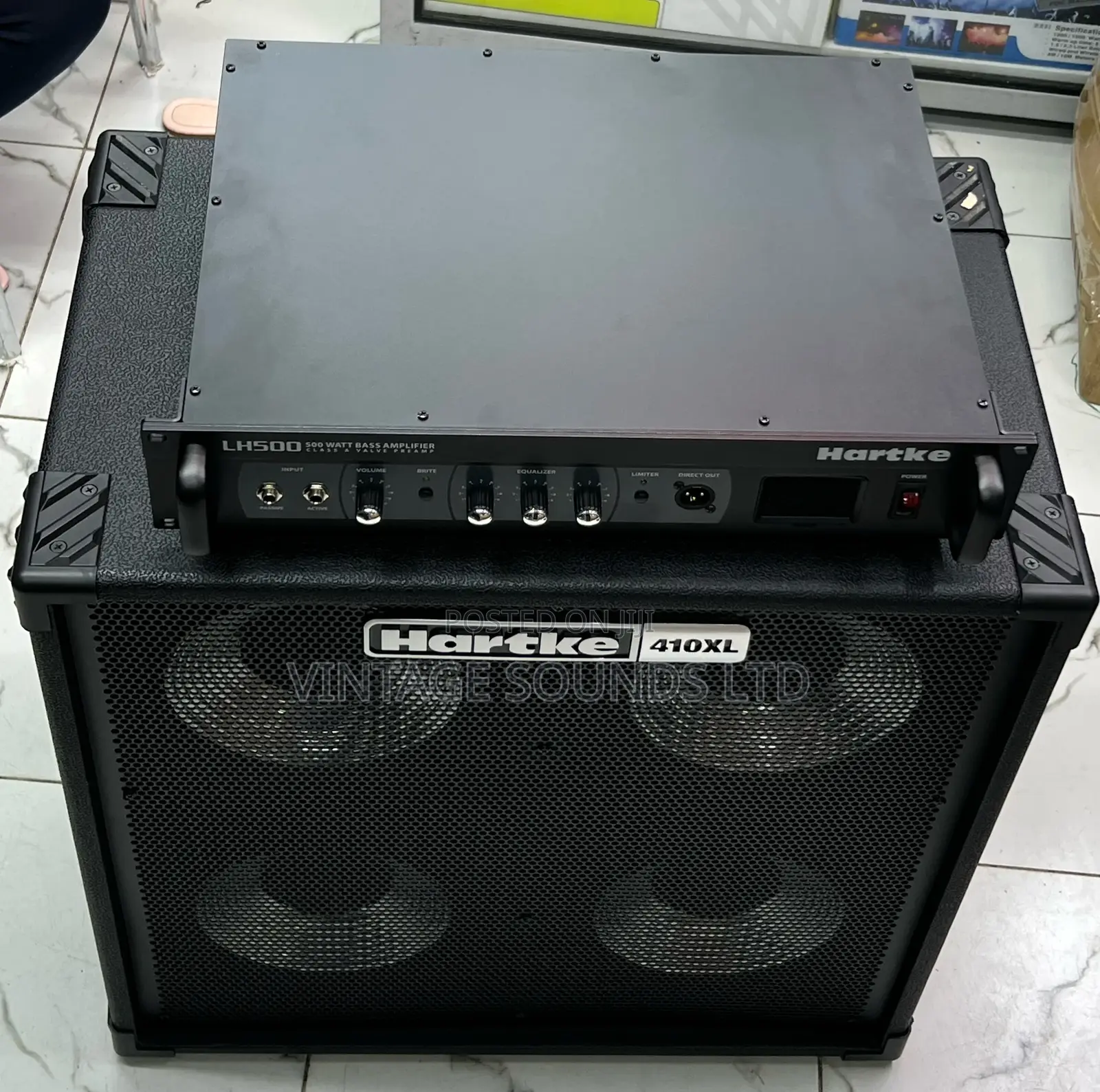 Hartke 410XL Guitar Bass Combo LH500 Bass Amplifier (500W)