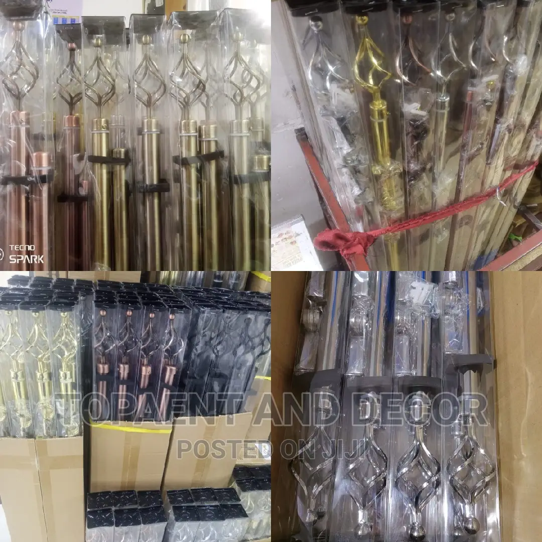 Imported Curtain Rods Curtain Rods Curtain Rods Available