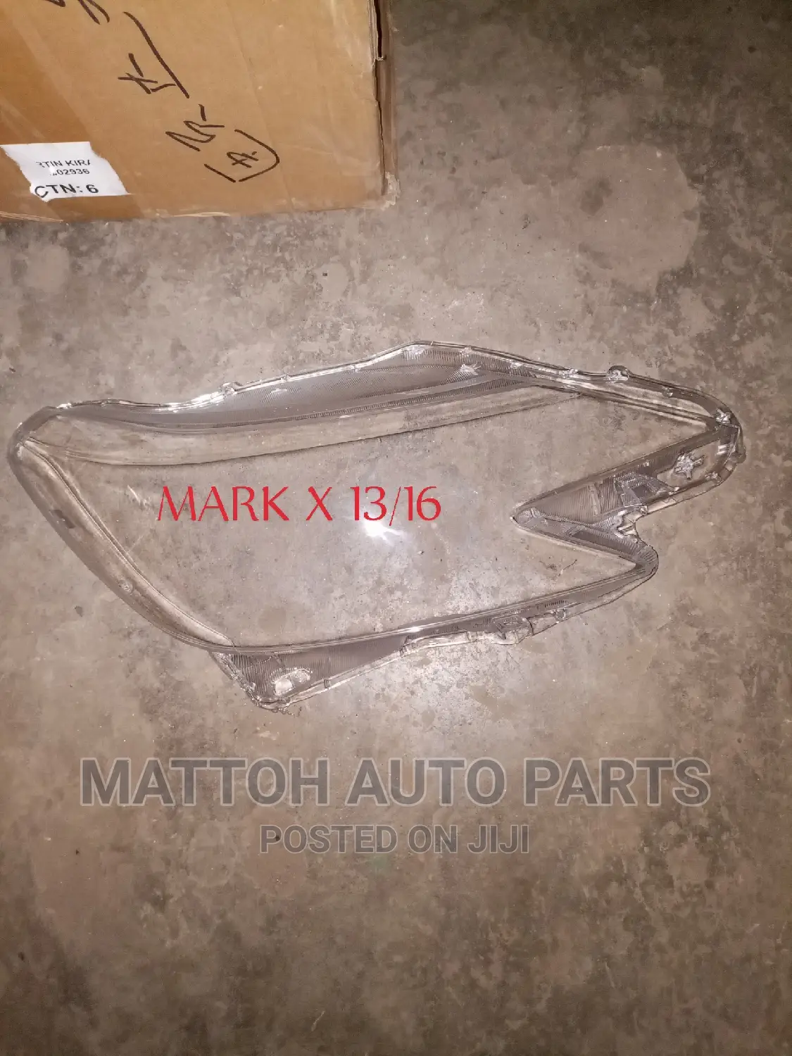 Head Light Lens Markx 2015