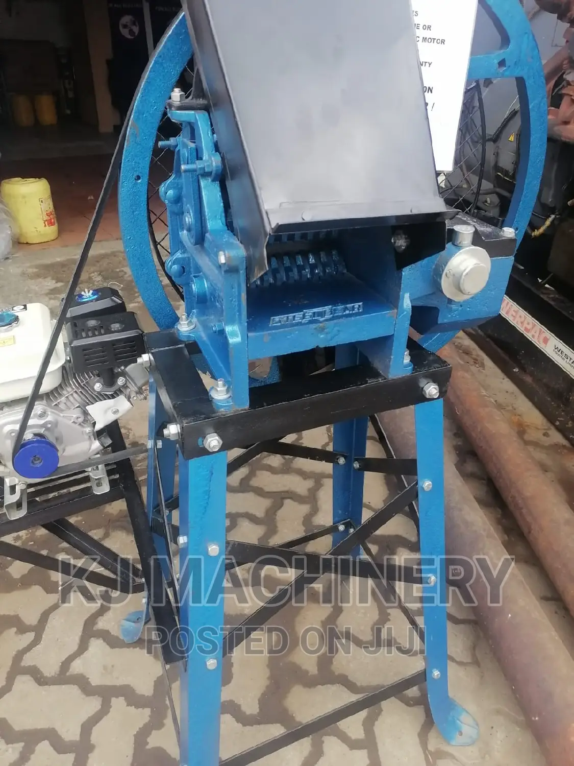 Gasoline Powered Chaff Cutter-7.5hp Machine