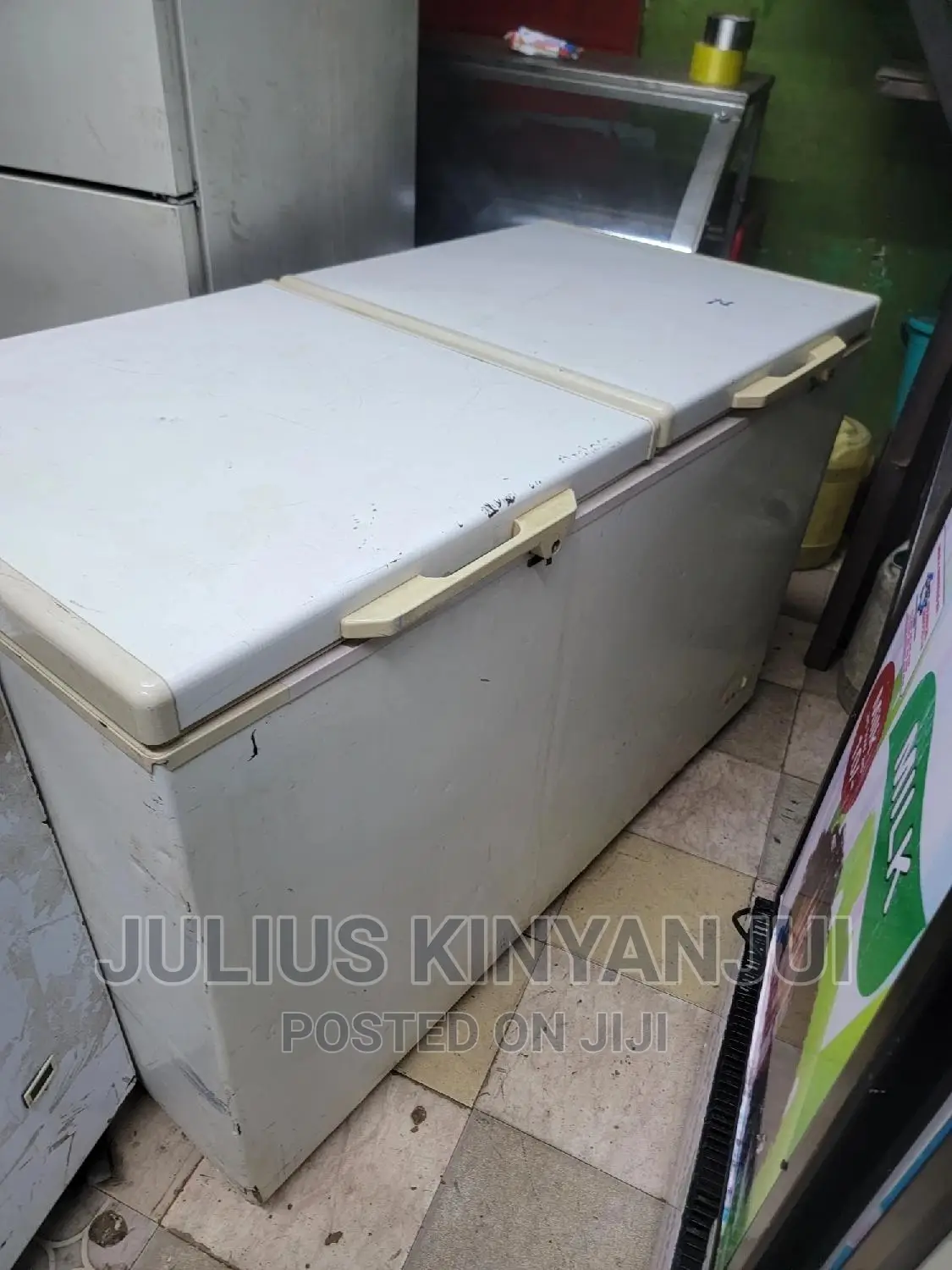 Double Door Freezer 500l