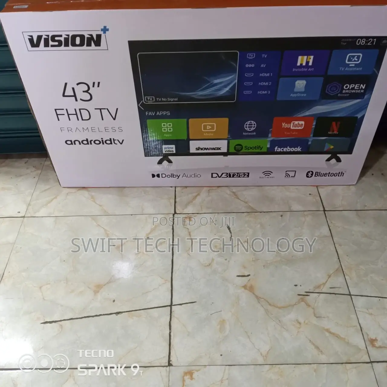 Vision 43 Vision 43 Inches Android Tv