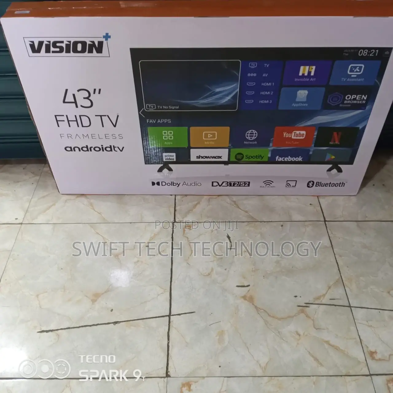 Vision 43 Vision 43 Inches Android Tv