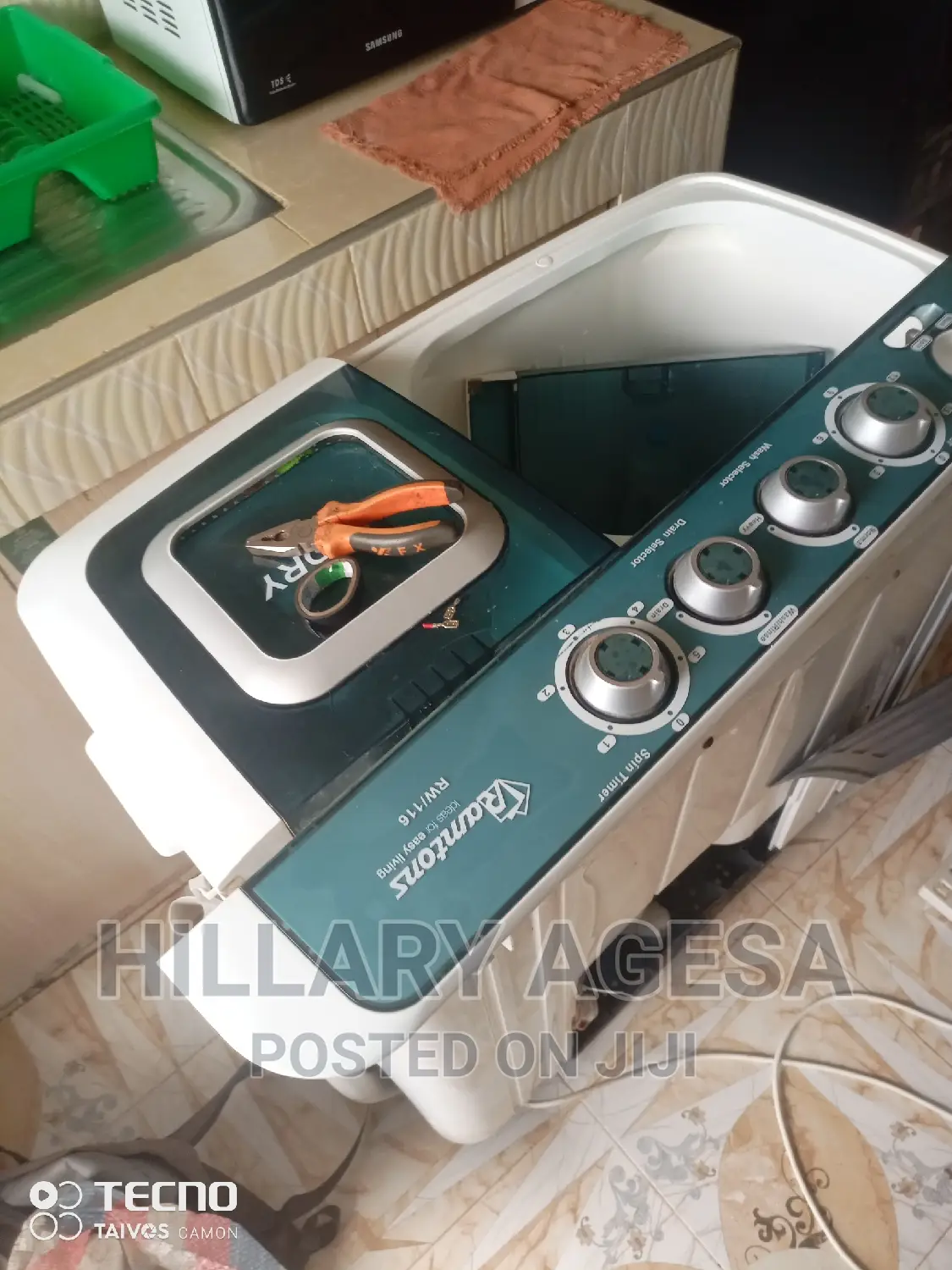 Top Load Washing Machine Spin Repair