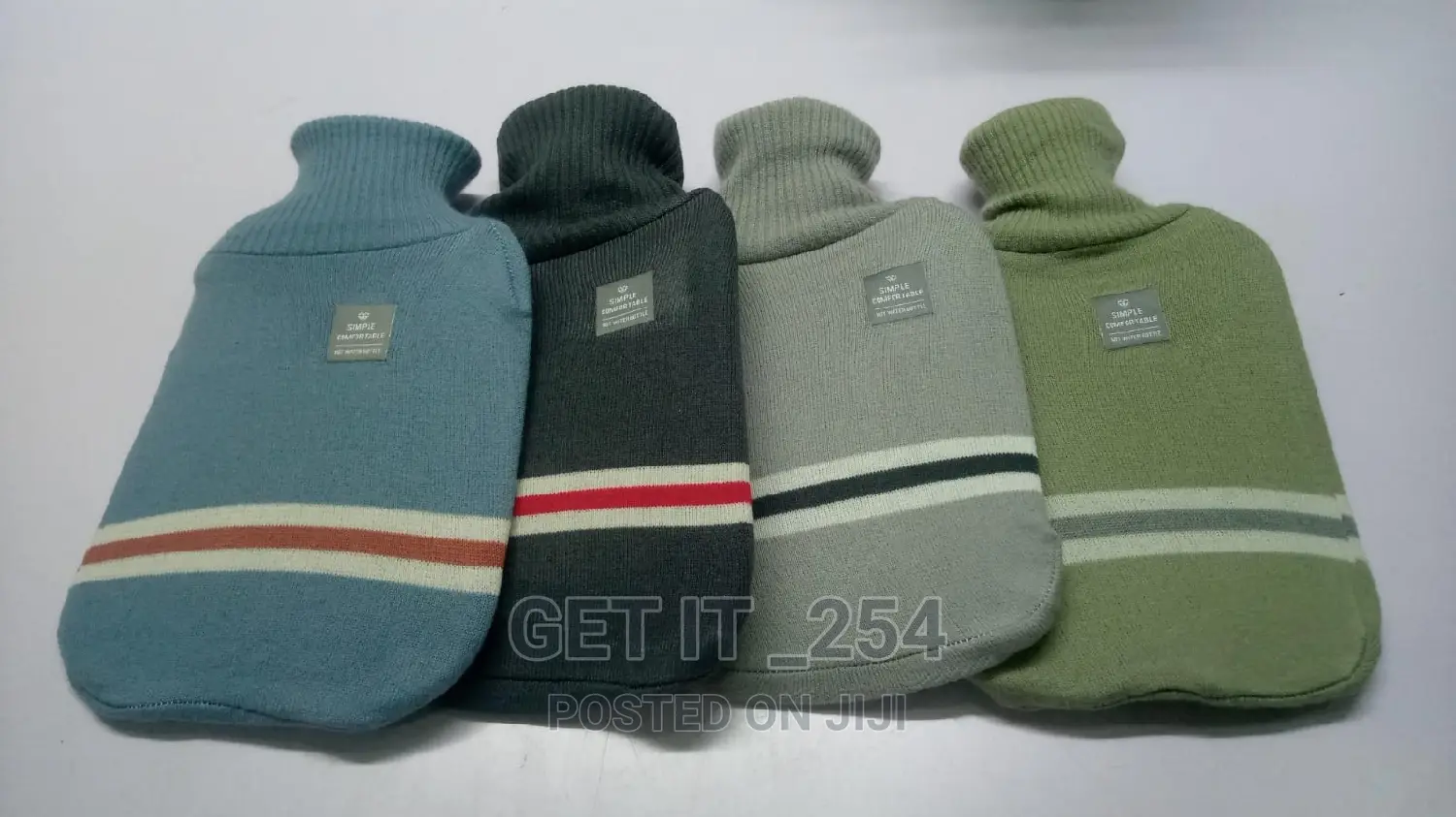 Cloth Covered Hot Water Bottle Bag