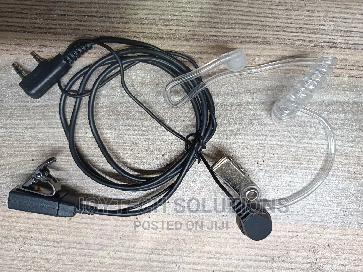 Baofeng Radio 2 Pin Flexible Acoustic Clear Tube Earpiece .