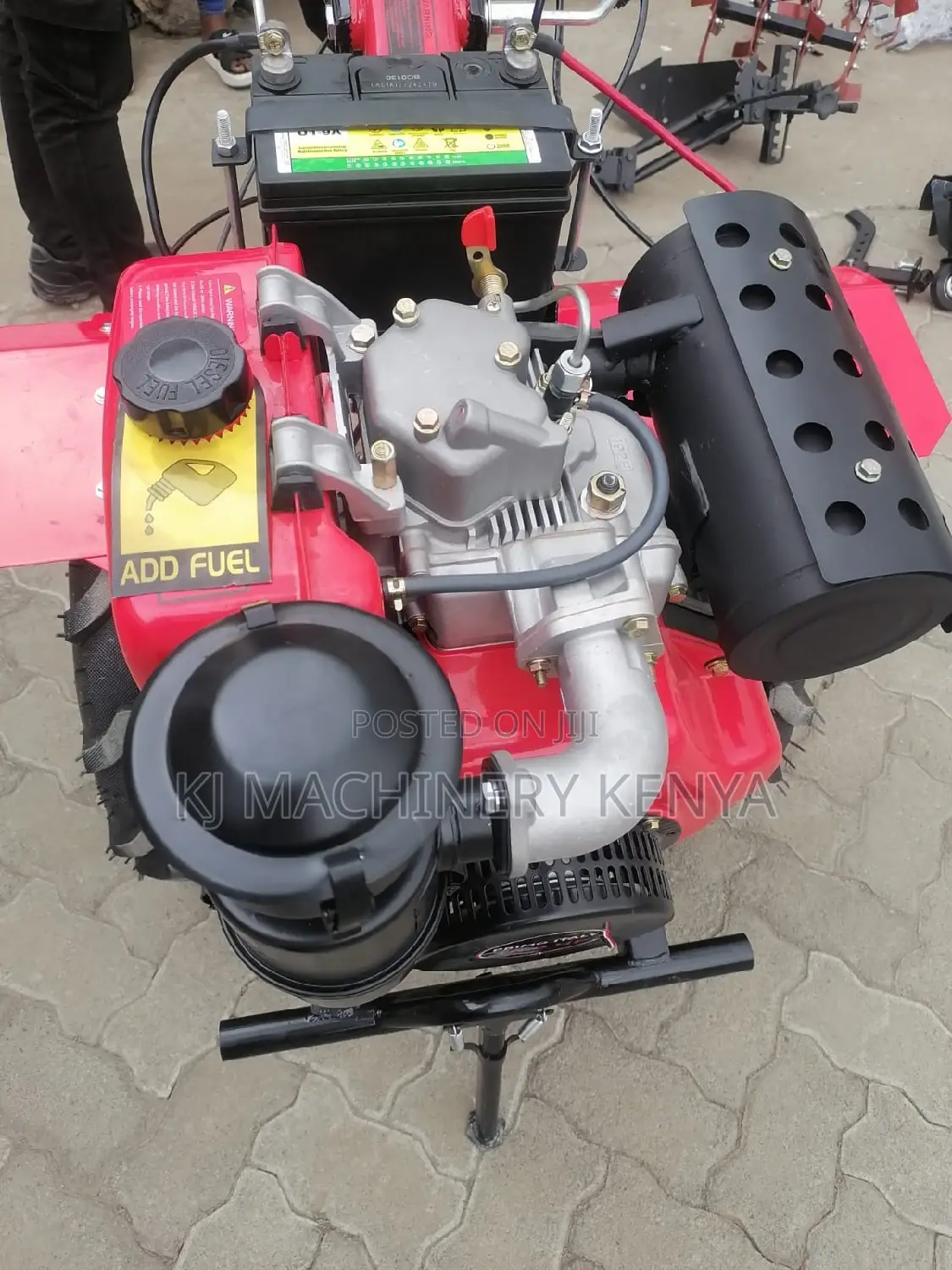 Power Tiller-Diesel Powered 16hp Engine-Electric Start.