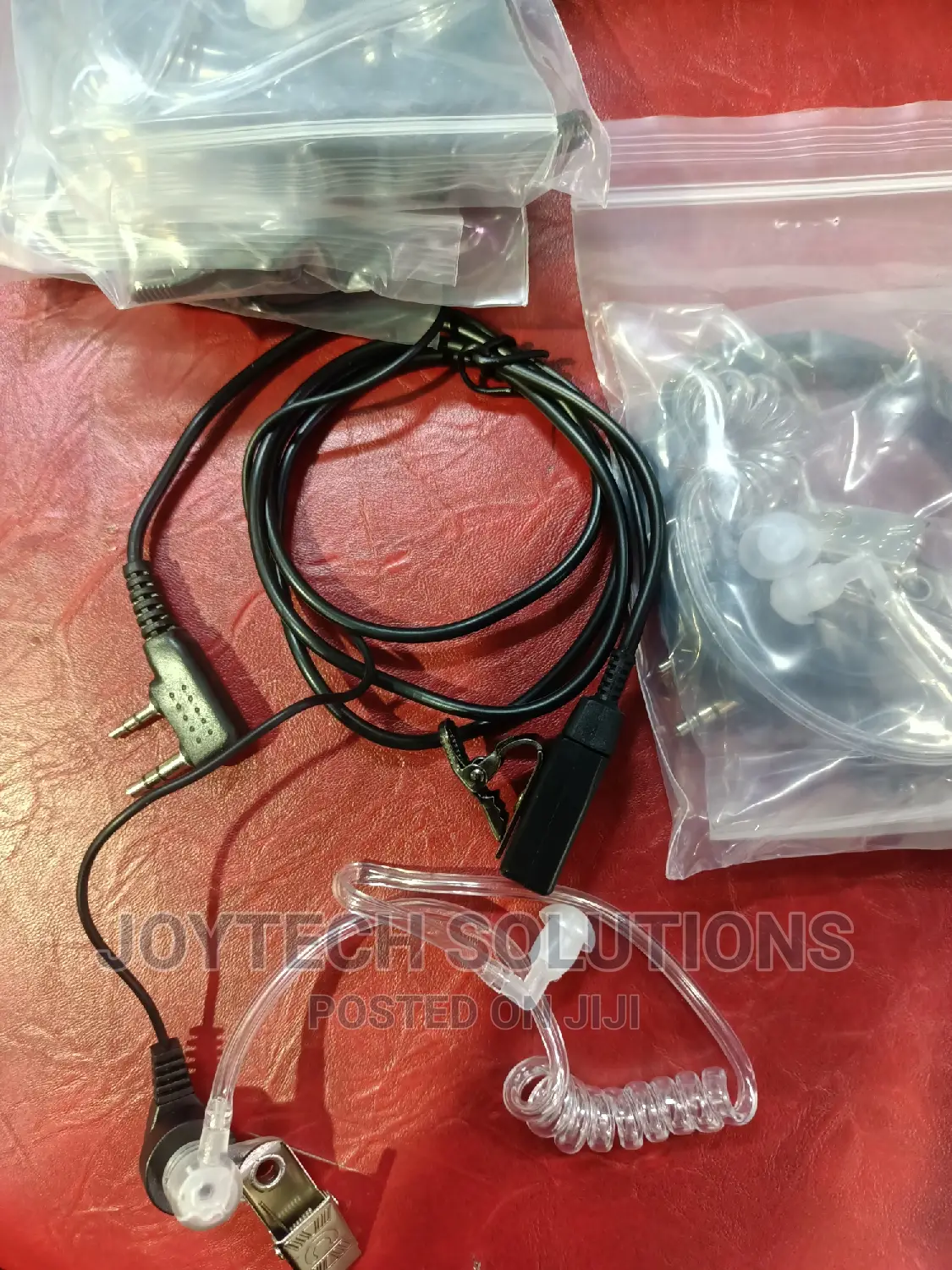 Walkie Talkie 2 Pin Acoustic Tube Earpiece.