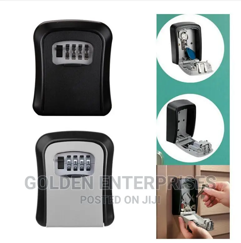 Airbnb Metallic Wall Mount Key Lock Safe