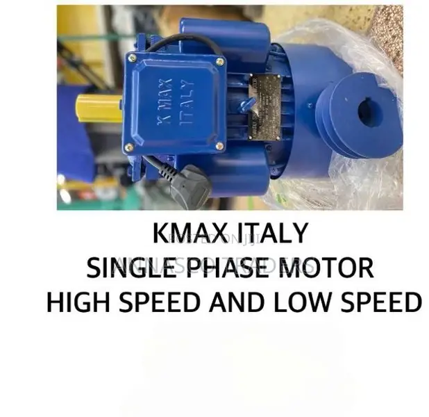 KMAX ITALY 2HP Electric Motor Single Phase Both High and Low