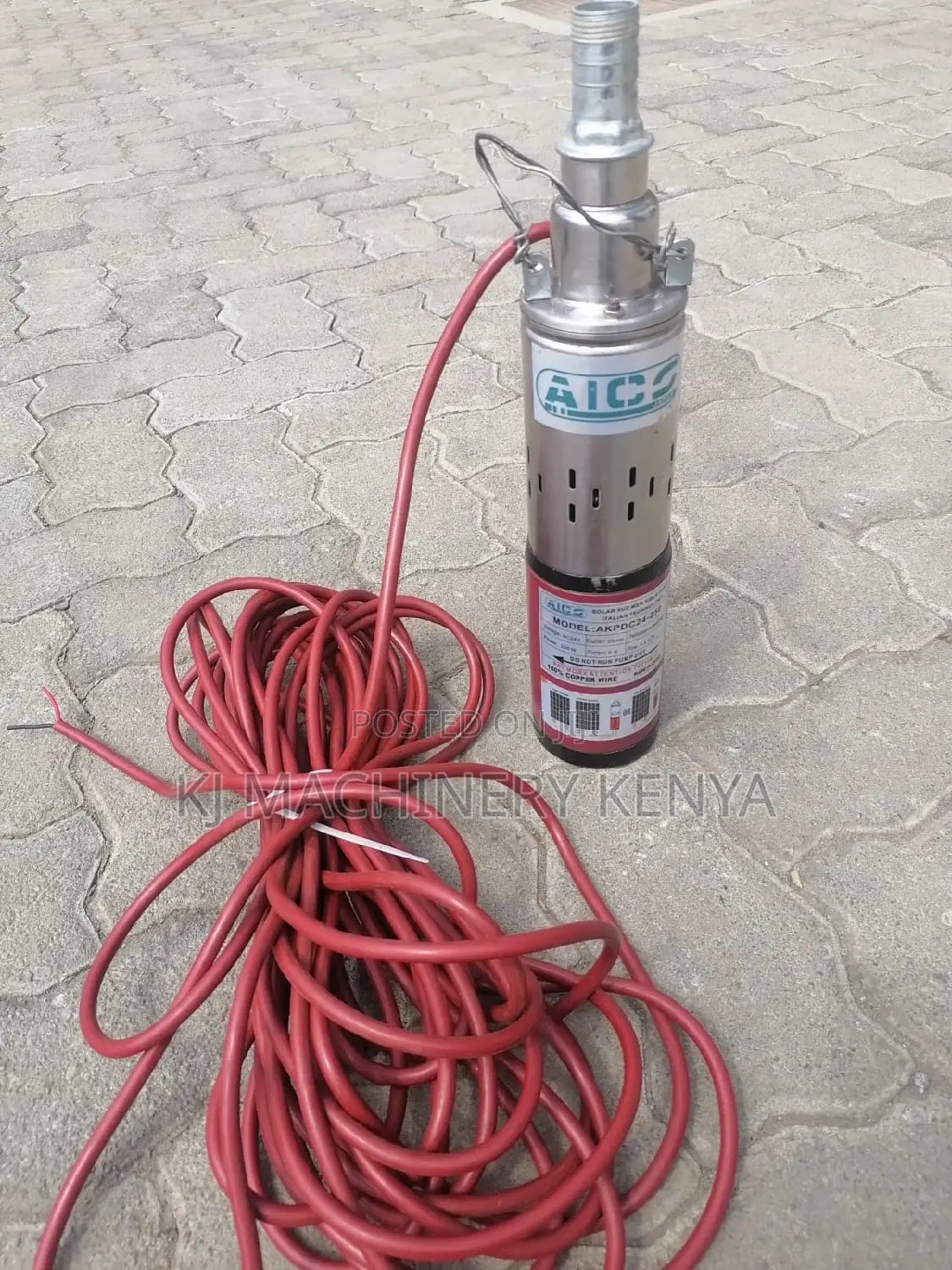 Solar Powered Submersible Water Pump-60m Head