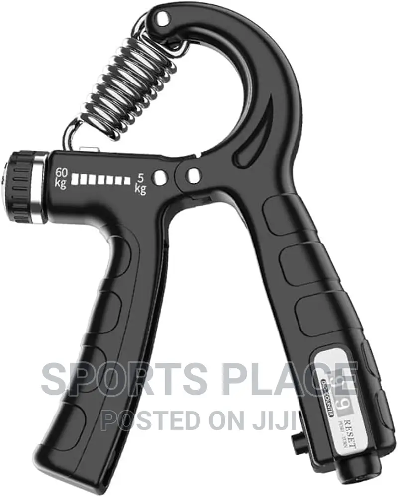 Adjustable Hand Grip Strengthener With Digitalcounter5-60 Kg