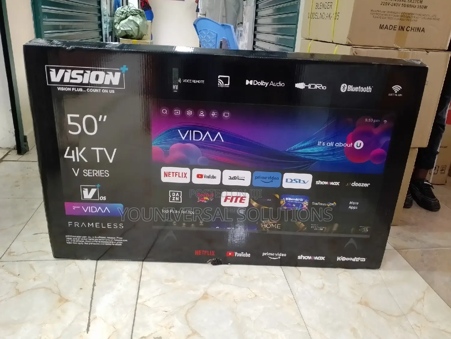 Vision 50'frameless Vidaa
