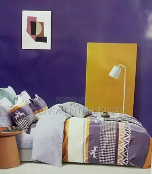 Flowered/ Coloured Duvet Cover Set
