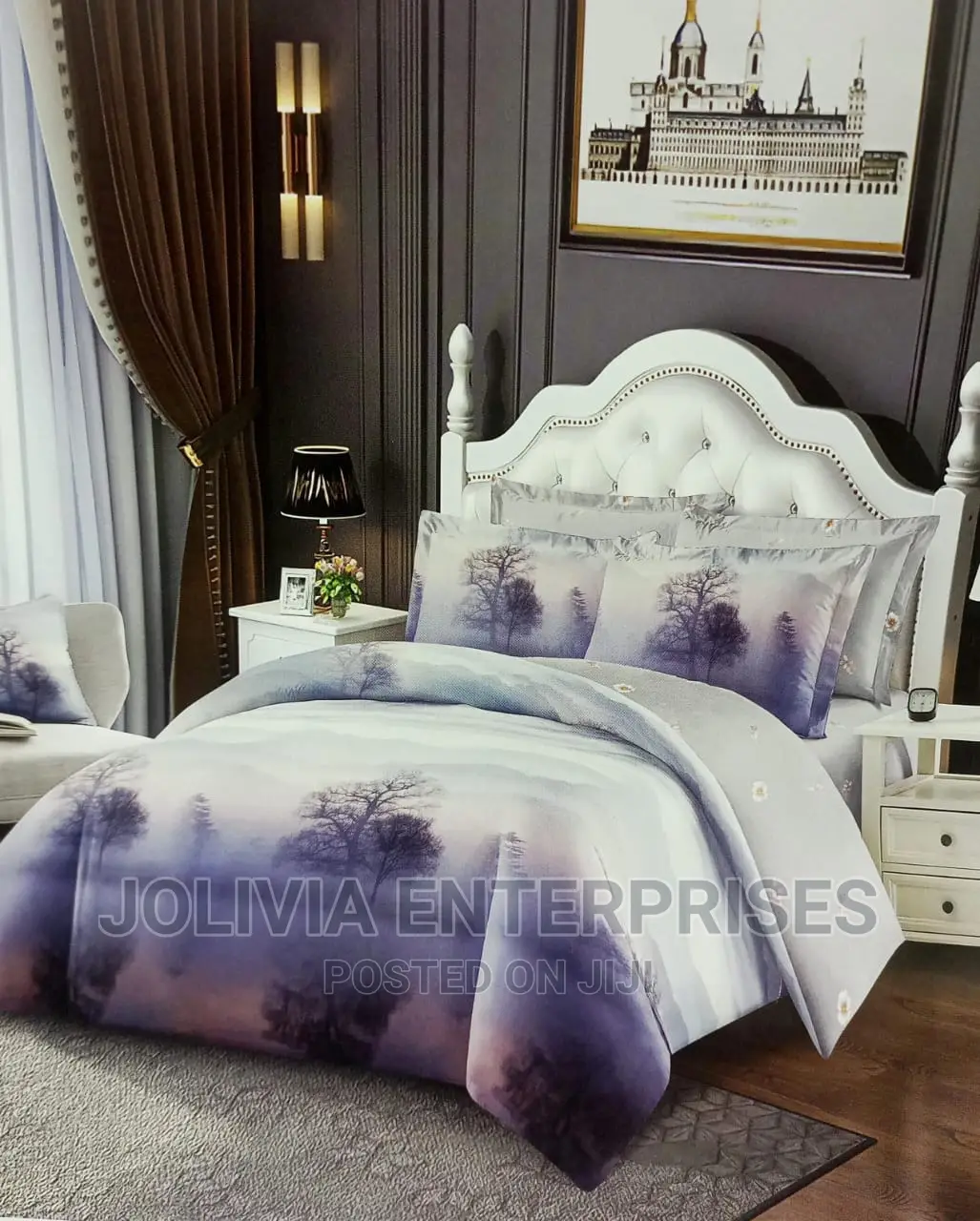 Flowered/ Coloured Duvet Cover Set