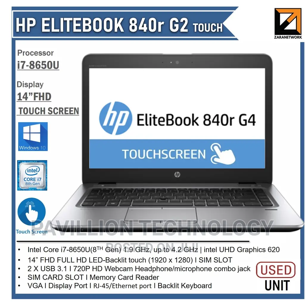 Laptop HP EliteBook 840 G2 4GB Intel Core I7 HDD 500GB