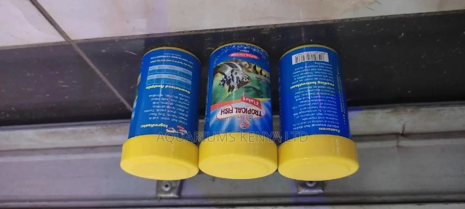 Fish Flakes , Aquarium Fish Food 100ml 