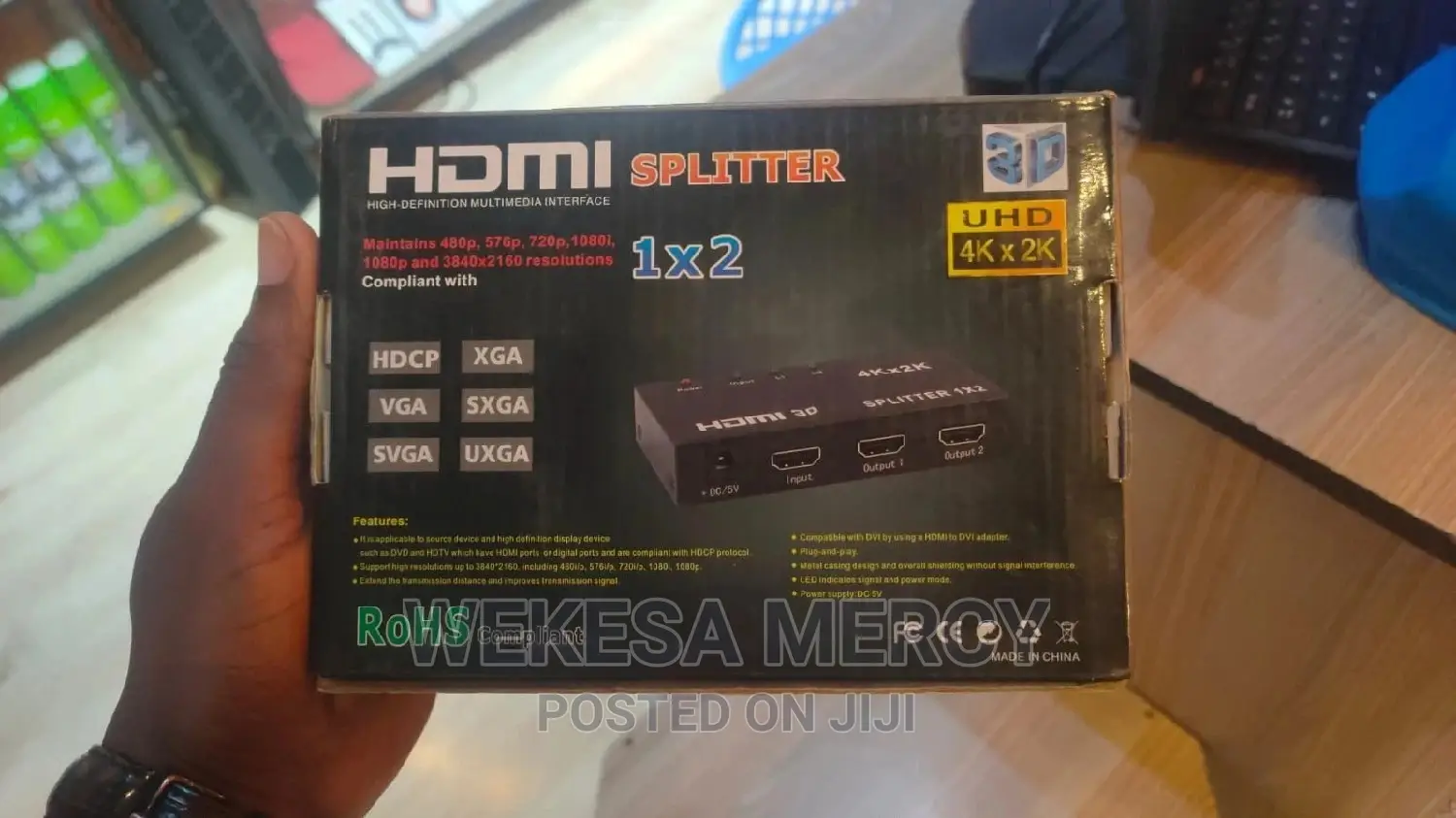 HDMI Splitter 2 Way