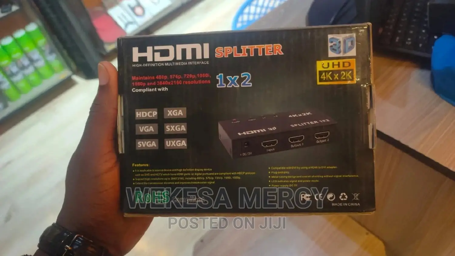 HDMI Splitter 2 Way