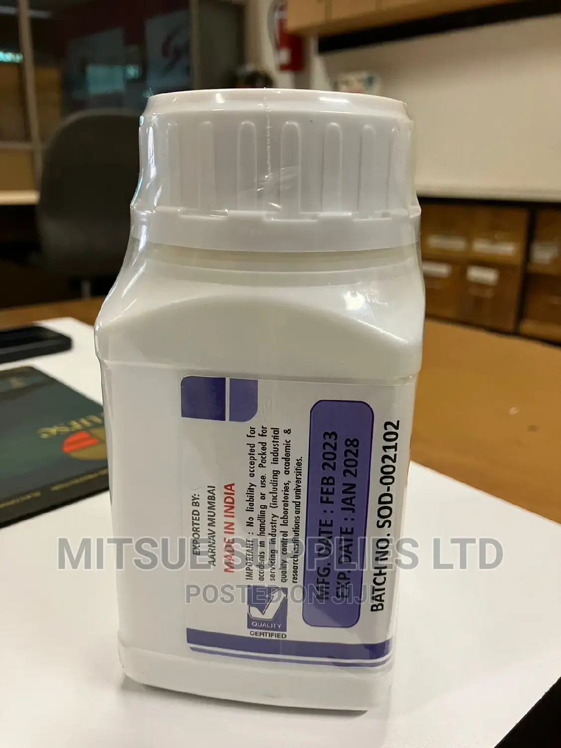 Sodium Fluoride 500G Griffchem