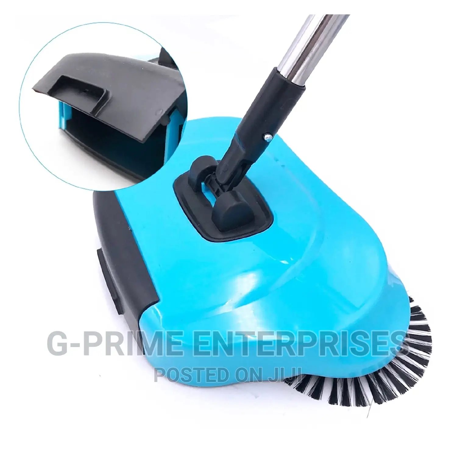 Hand Push Floor Sweeper - Rotating Broom