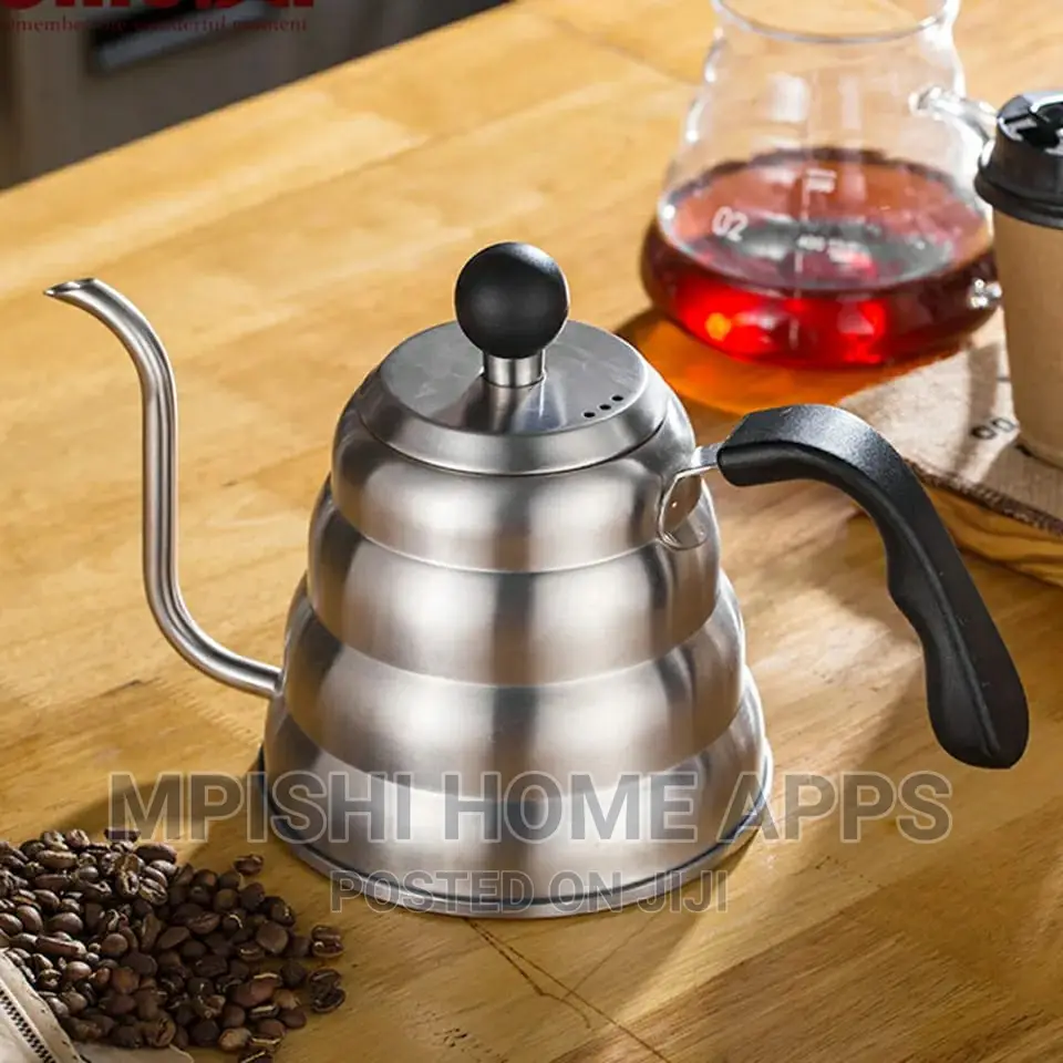 Gooseneck Stainless Steel Kettle 1.2L