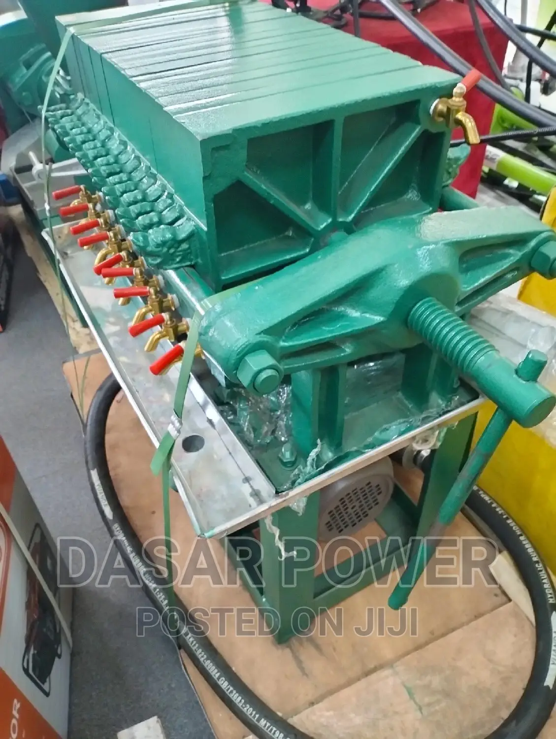 Oil Filtering Machine.