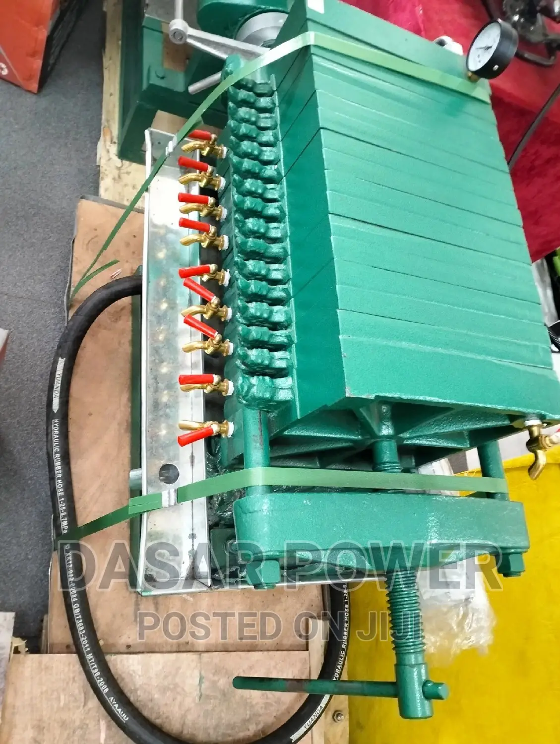 Oil Filtering Machine.