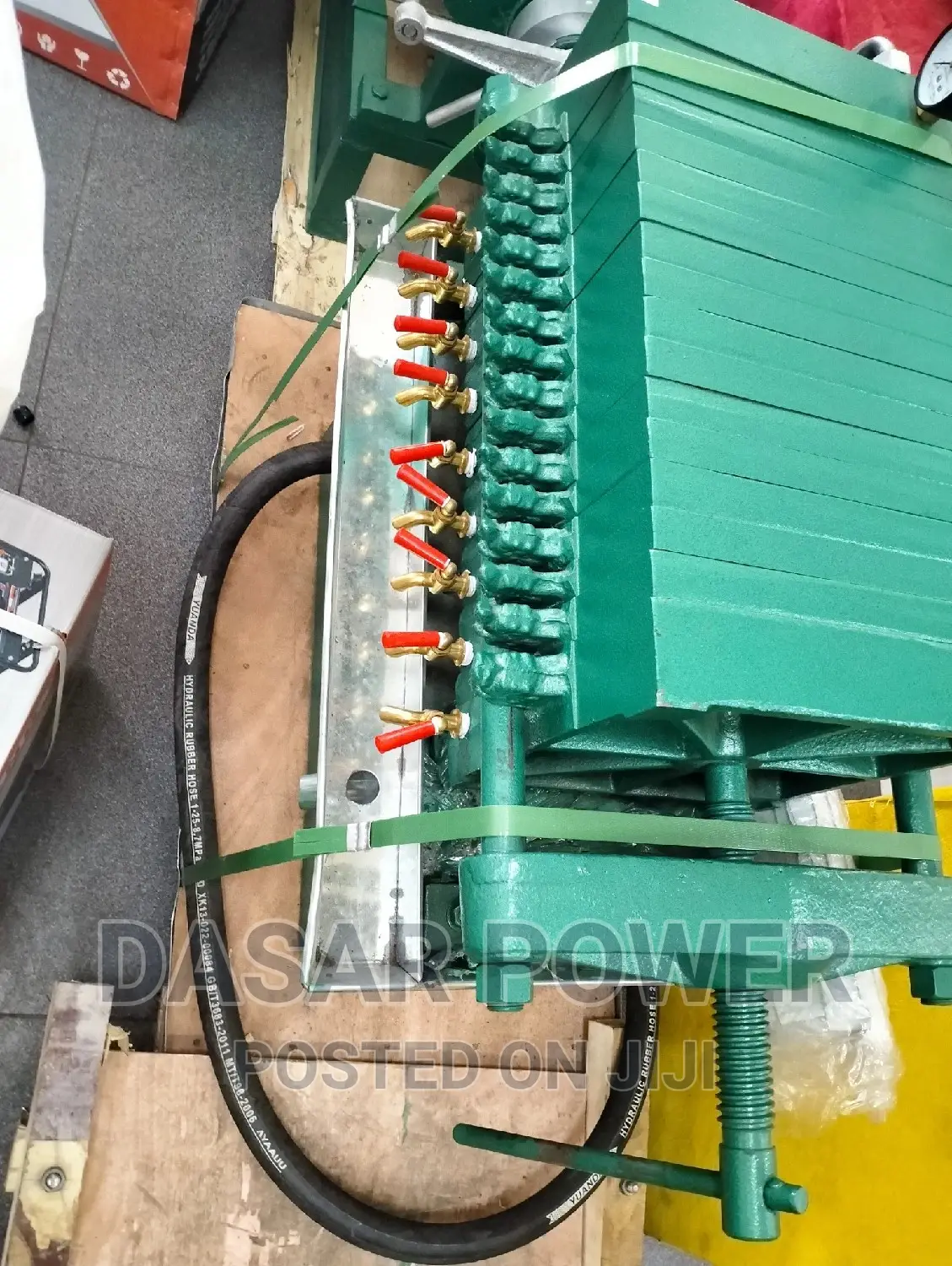 Oil Filtering Machine.