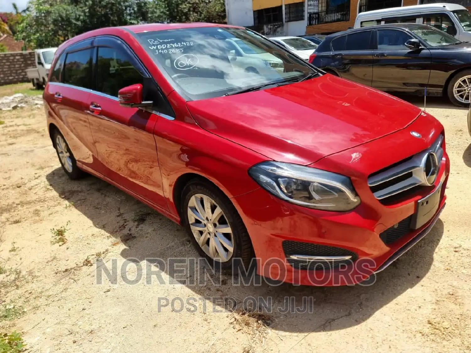 Mercedes-Benz B-Class Base B 250e 2016 Red