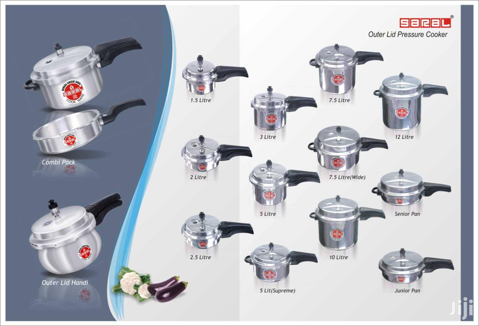 Saral Aluminum Pressure Cooker Replacement Spare Parts