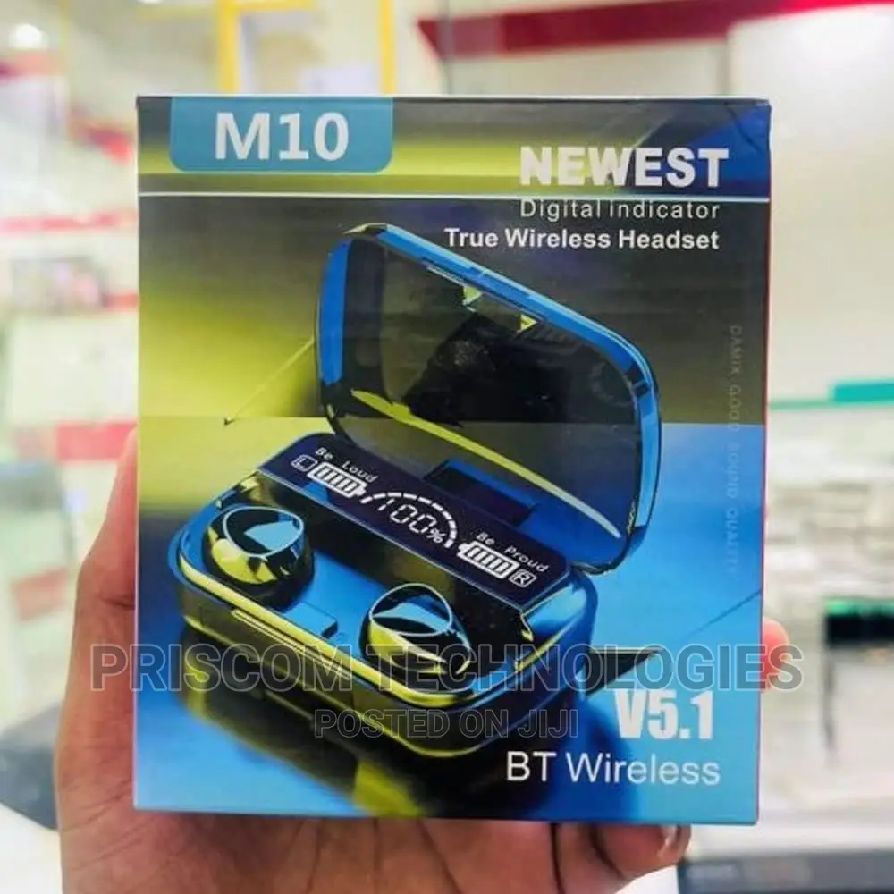 High Quality Ear Buds, M10 Wireless Earbuds Bluetooth 5.1