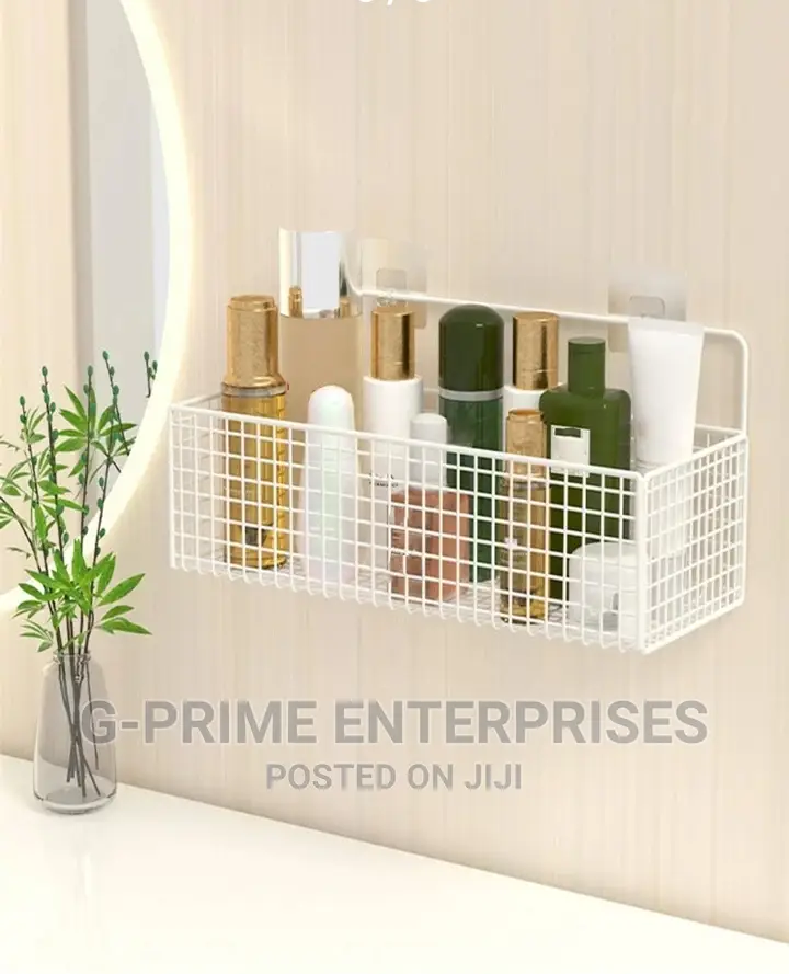 Wall Mounted Bathroom Shelve Storage Rack