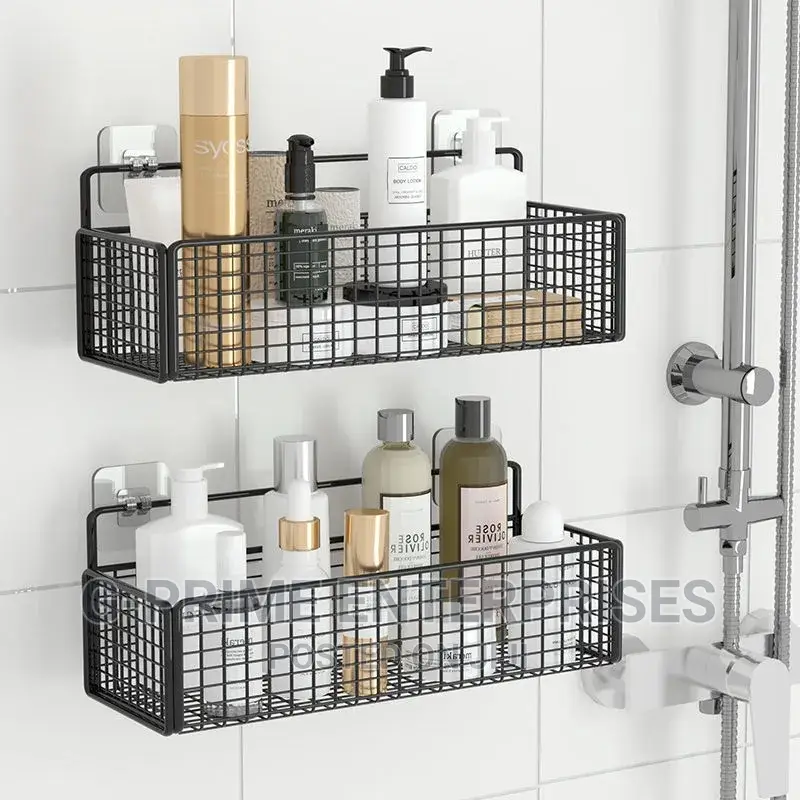 Wall Mounted Bathroom Shelve Storage Rack