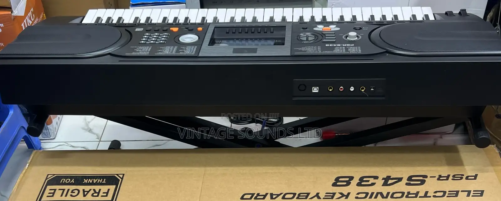 PSR S438 61 Keys Keyboard With High Quality Styles Voices