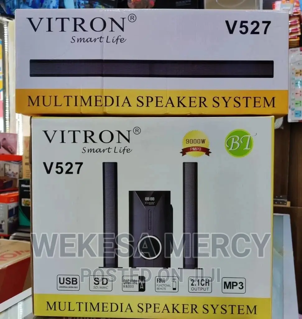 Vitron V527 2.1ch Multimedia Speaker System - Black