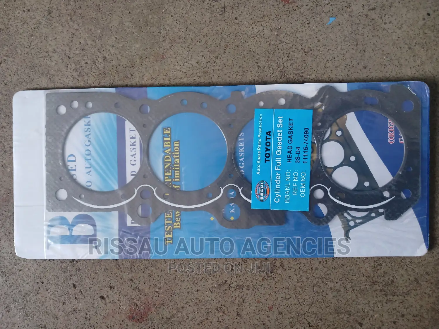 Toyota 3S D4 Engine Cylider Head Gasket for Toyota 1998cc