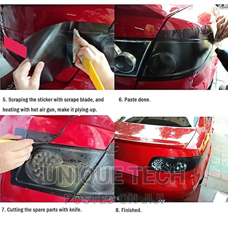 Universal Car Headlight Tints Taillight Tint 1m×30cm