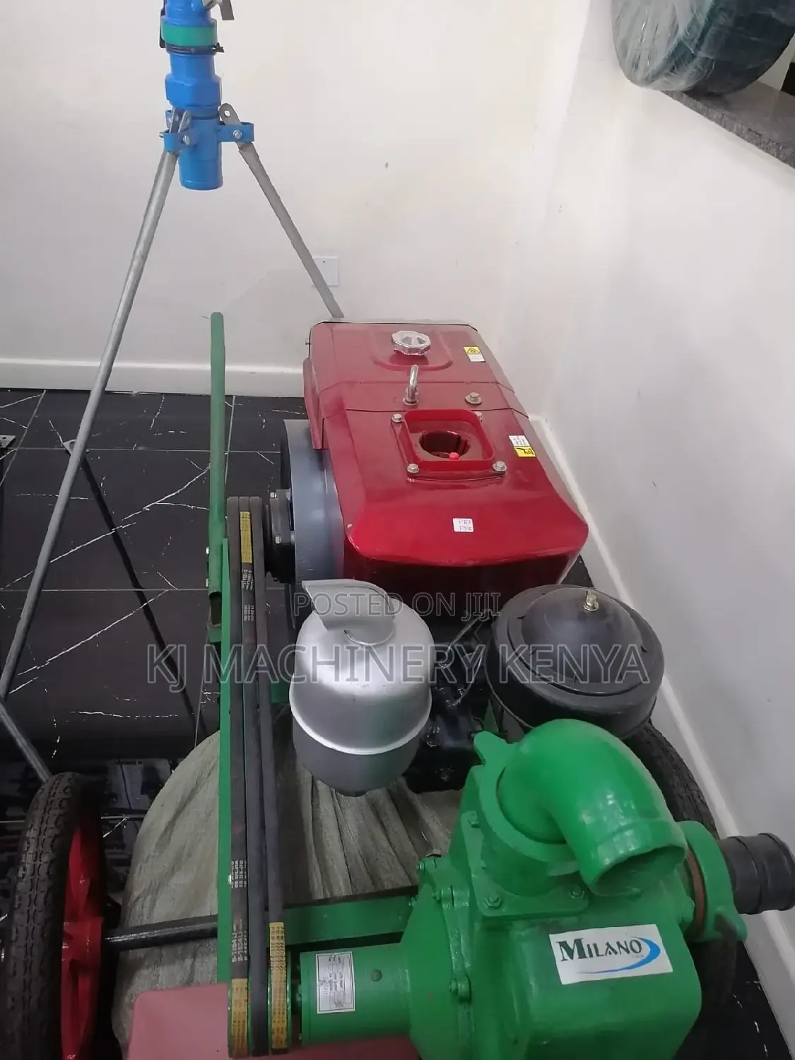 Diesel Powered High Pressure Water Pump 18hp-Quality