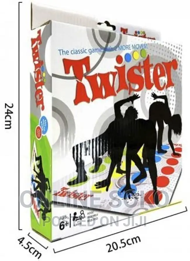 Indoor Outdoor TWISTER Kids Family Fun Game Play Mat