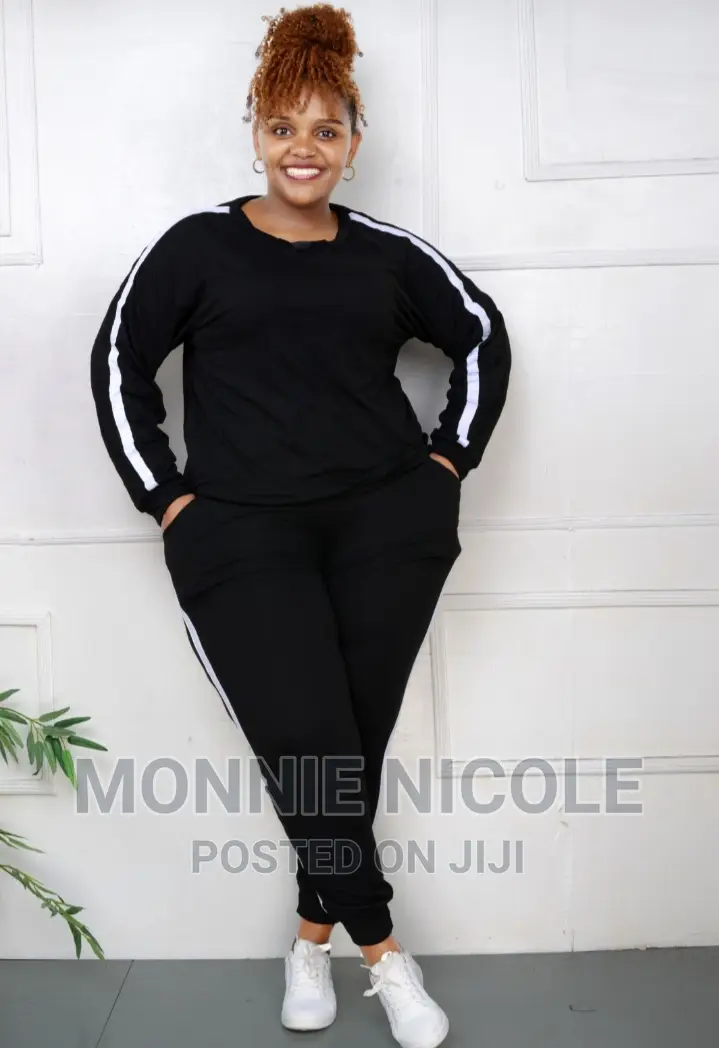 Black Tracksuit/ Plus Size Fit