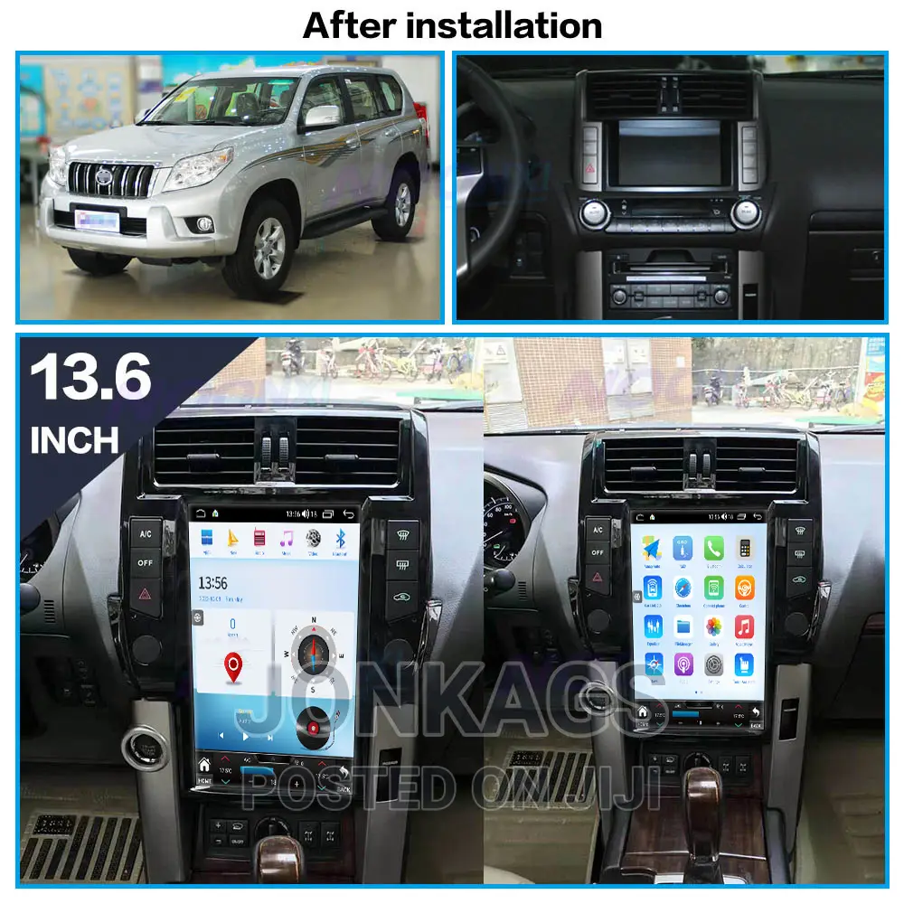 Android Tesla for Prado 150 2014 - 2017