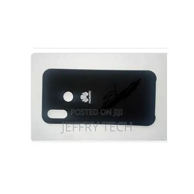 Huawei P20 Lite Silicone Back Case - Black