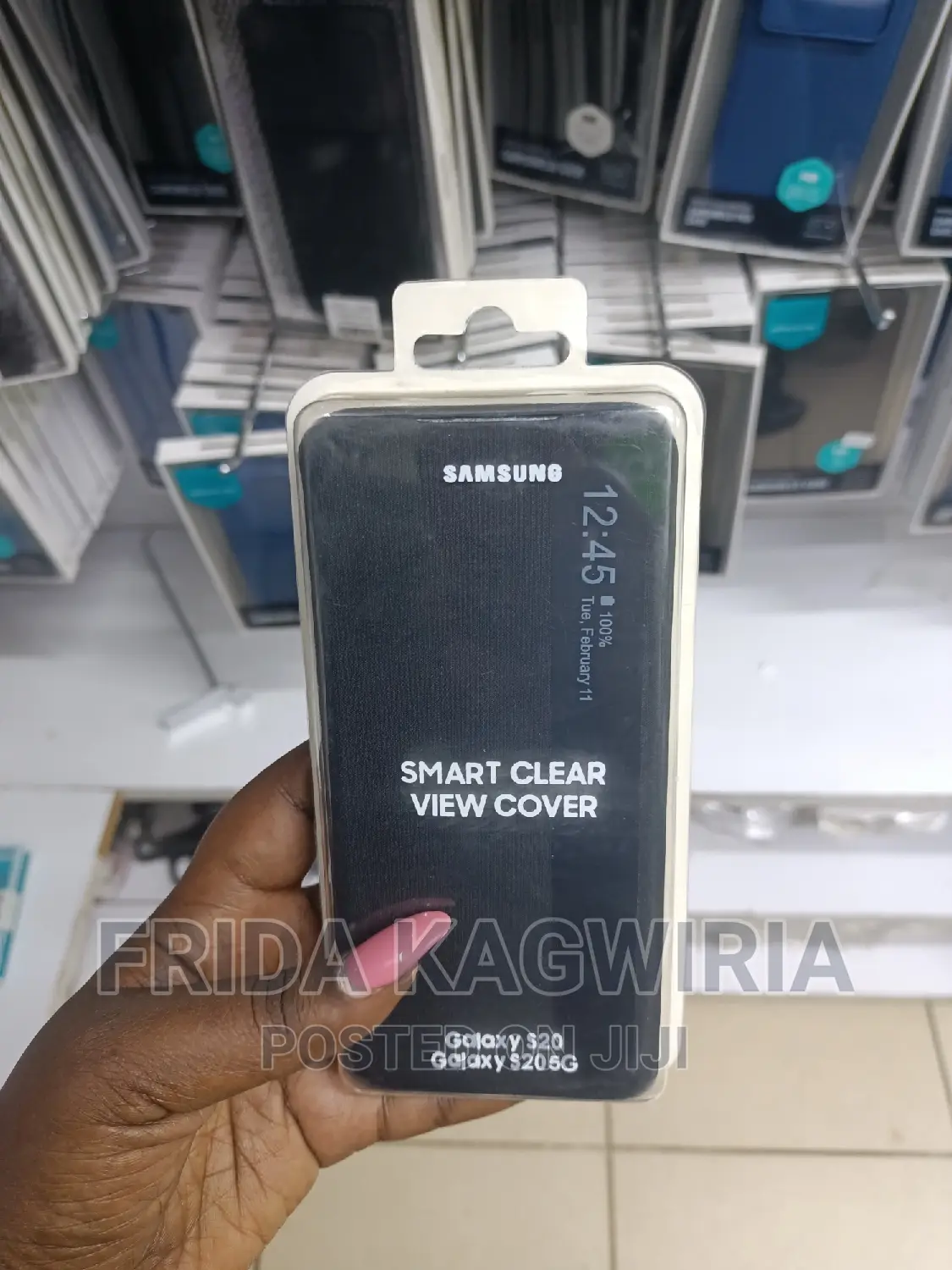 Smart Clear Flip Cover for Samsung Galaxy S20 5G